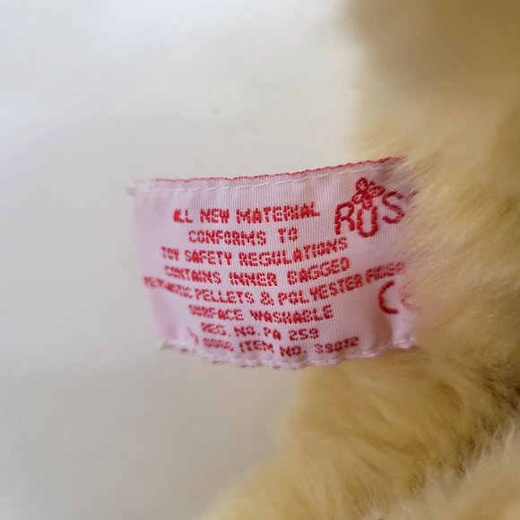 Russ Berrie Buttercup Golden Retriever Plush Toy Stuffed Animal - Picture 6 of 7